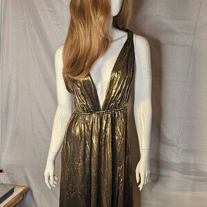 Amazing Faeriesty Gold Dress - Size M - NWOT